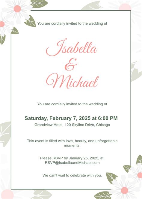 Free Wedding Invitation Catalog