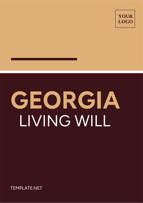 Free Will Template Georgia