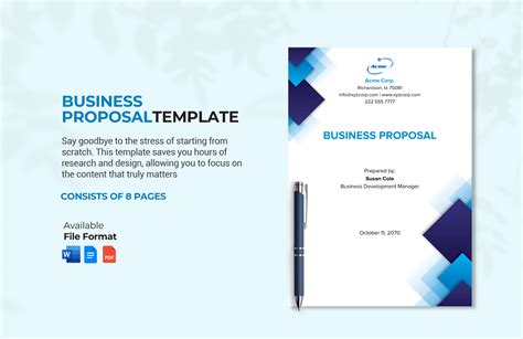 Free Word Business Proposal Template
