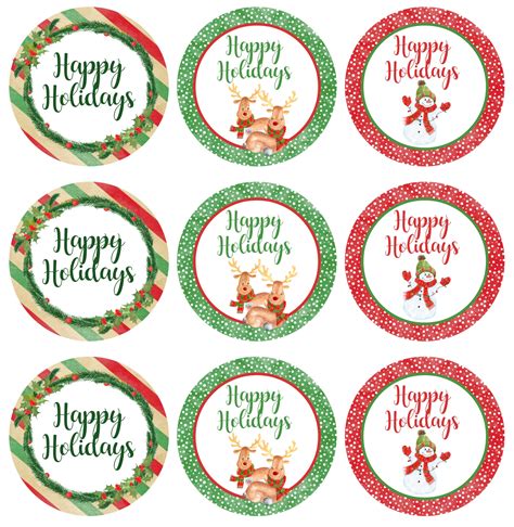 Free Word Templates Holiday Mason Jar Labels Custom Personalize