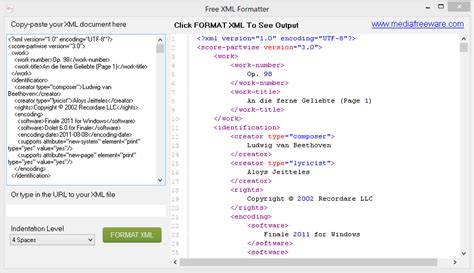 Free XML Formatting tool closed