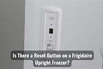 Freezer Reset Button