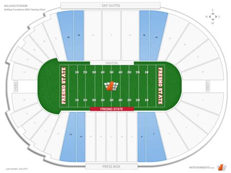 Fresno State Football Stadium Seating Chart
