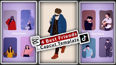 Friend Group Capcut Template