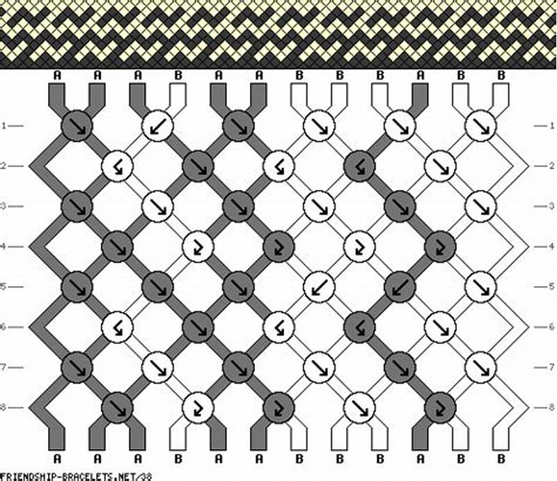 Friendship Bracelets Net Pattern