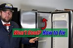 Frigidaire Refrigerator Won't Cool