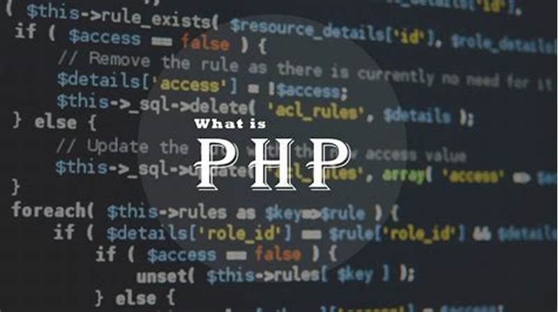 Full Form Of Php Programming Language