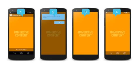 Fullscreen Activity in Android