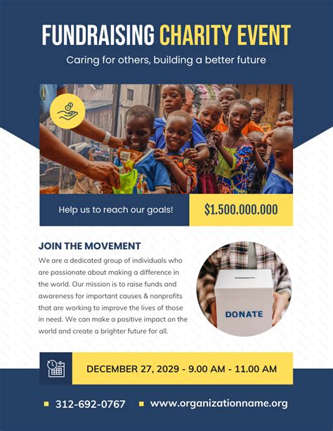 Fundraising Flyer Template