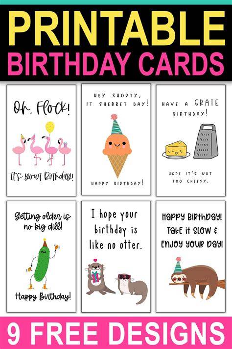 Funny Birthday Cards For Friends Printable