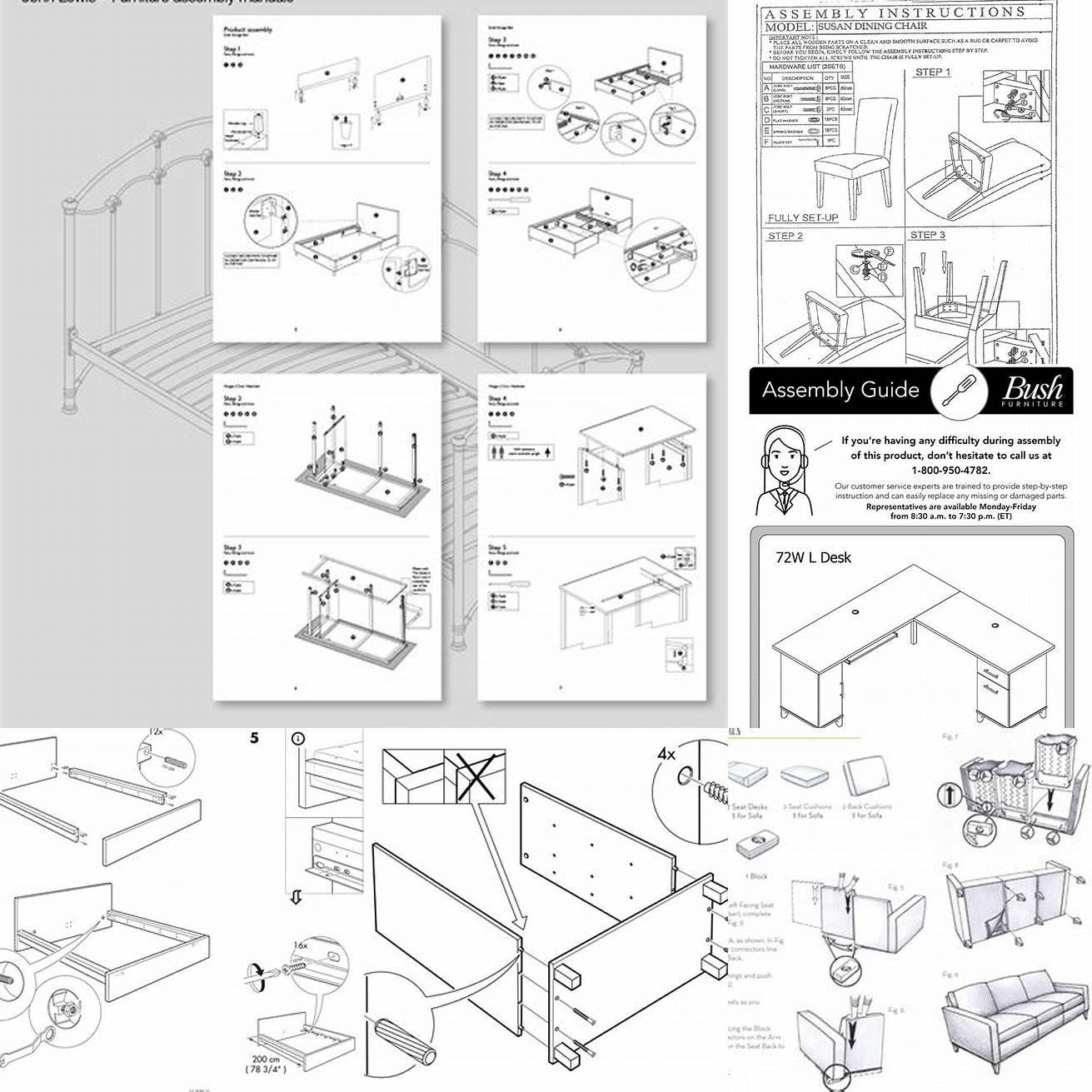 Furniture Assembly Instructions