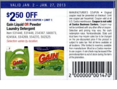 Gain Detergent Coupons Printable