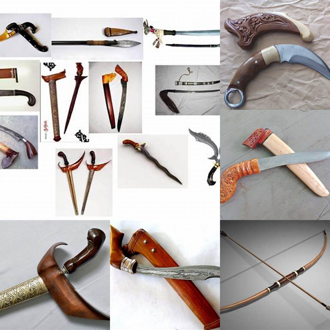Gambar senjata-senjata yang cocok untuk berburu hewan