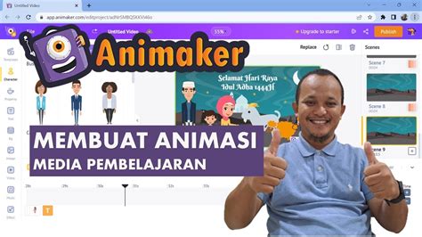 Gambar Cara Menggunakan Animaker Indonesia