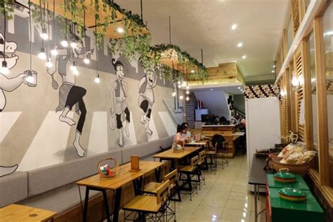 Gambar Mural Kafe Malang Kedai Go