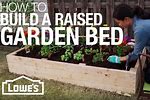 Garden Bed How to Lowe's