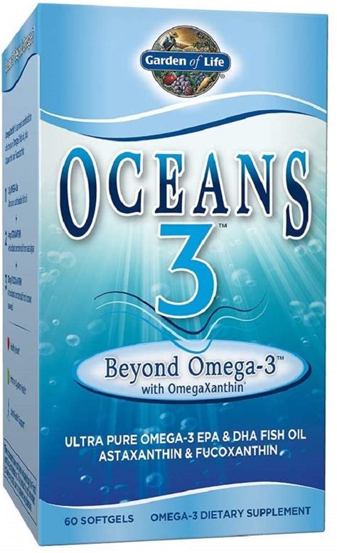 Garden of Life Ultra Pure EPA/DHA Omega 3 Fish Oil
