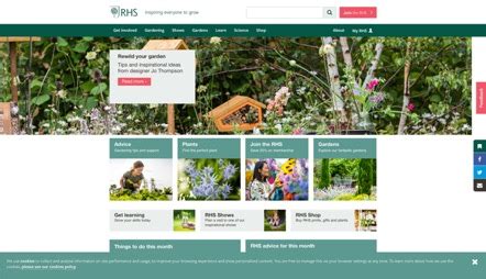 Gardening supply websites