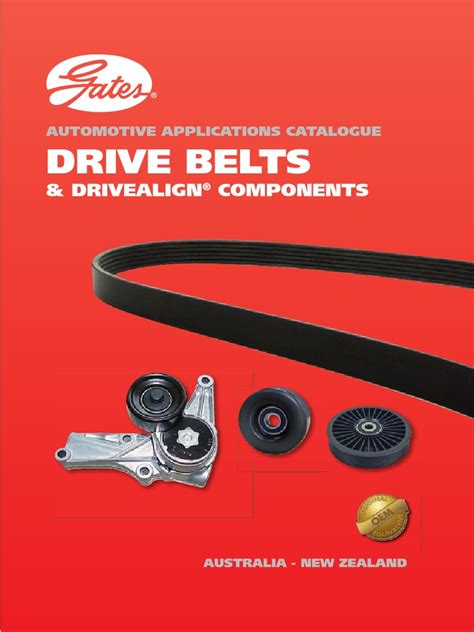 Gates Tensioner Catalog