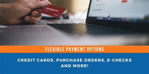 Flexible Payment Options