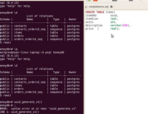 Generating a UUID in Postgres for Insert statement