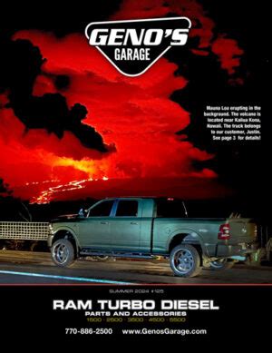 Genos Garage Catalog