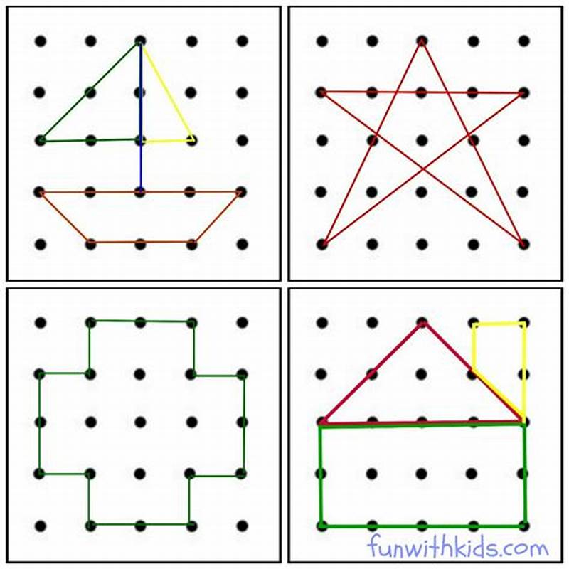 Geoboard Patterns Printable