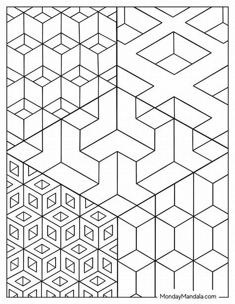 Geometric Patterns Coloring