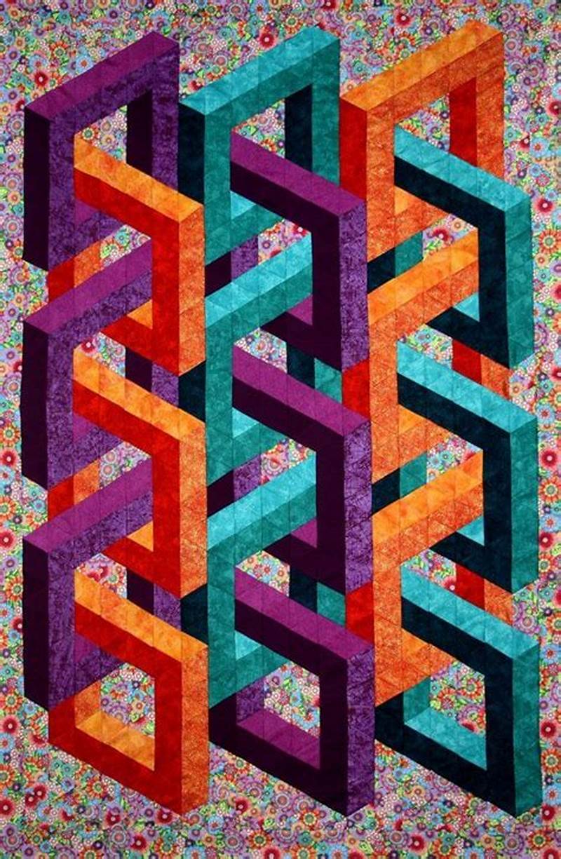 Geometric Quilt Pattern