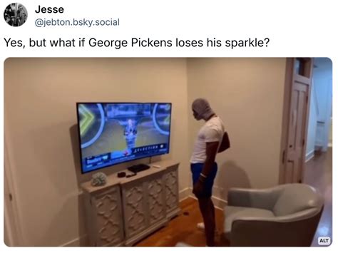 George Pickens Meme Template