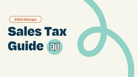 Georgia Sales Tax Law