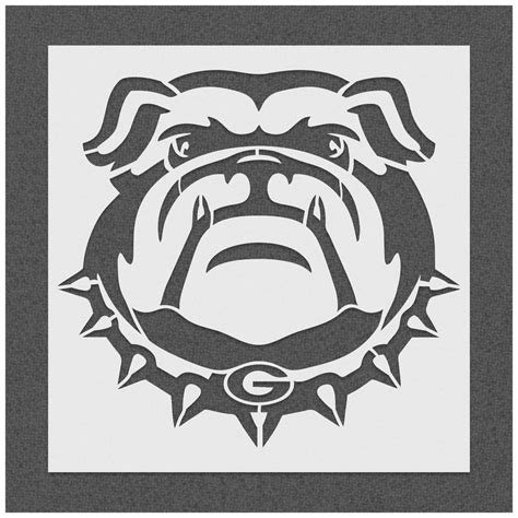 Georgia Bulldog Template