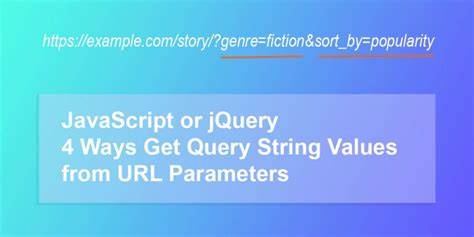 Get query string parameters url values with jQuery  Javascript querystring
