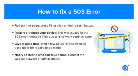 Troubleshooting Steps for Visitors