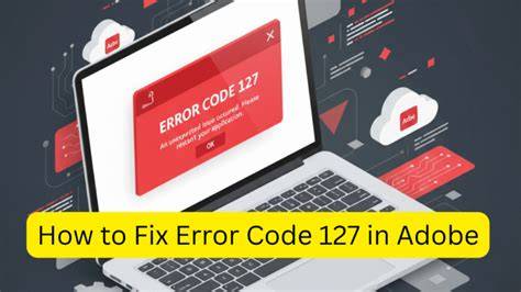 Step-by-Step Troubleshooting Tips for Adobe Error Code 127