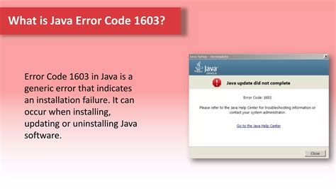 Step-by-Step Solutions to Resolve Error 1603