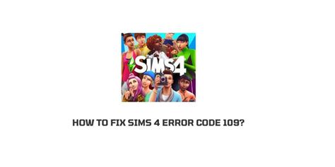 How to Fix Error Code 109: A Step-by-Step Guide