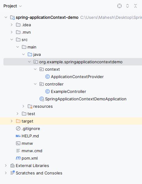 Getting Spring Application Context