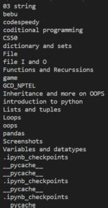Getting a list of all subdirectories in the current directory