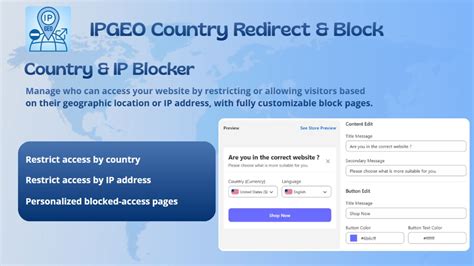 Getting visitors country from their IP