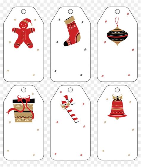 Gift Tag Template Christmas