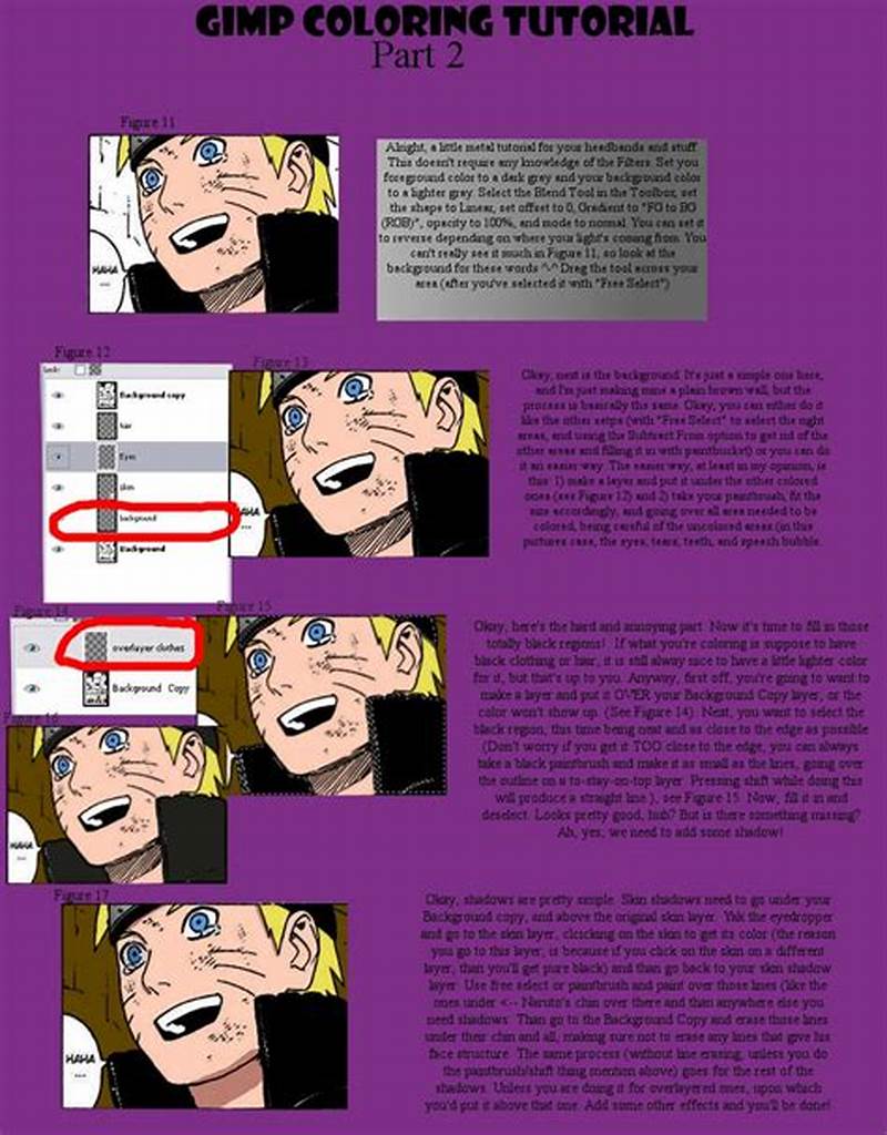 Gimp Coloring Tutorial