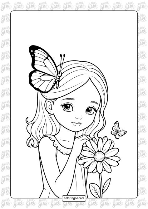 Girls Coloring Pages Free Printable