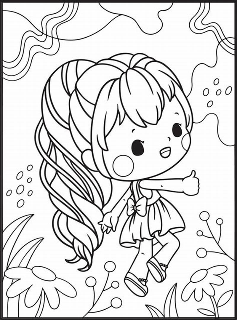 Girls Coloring Pages Free Printable