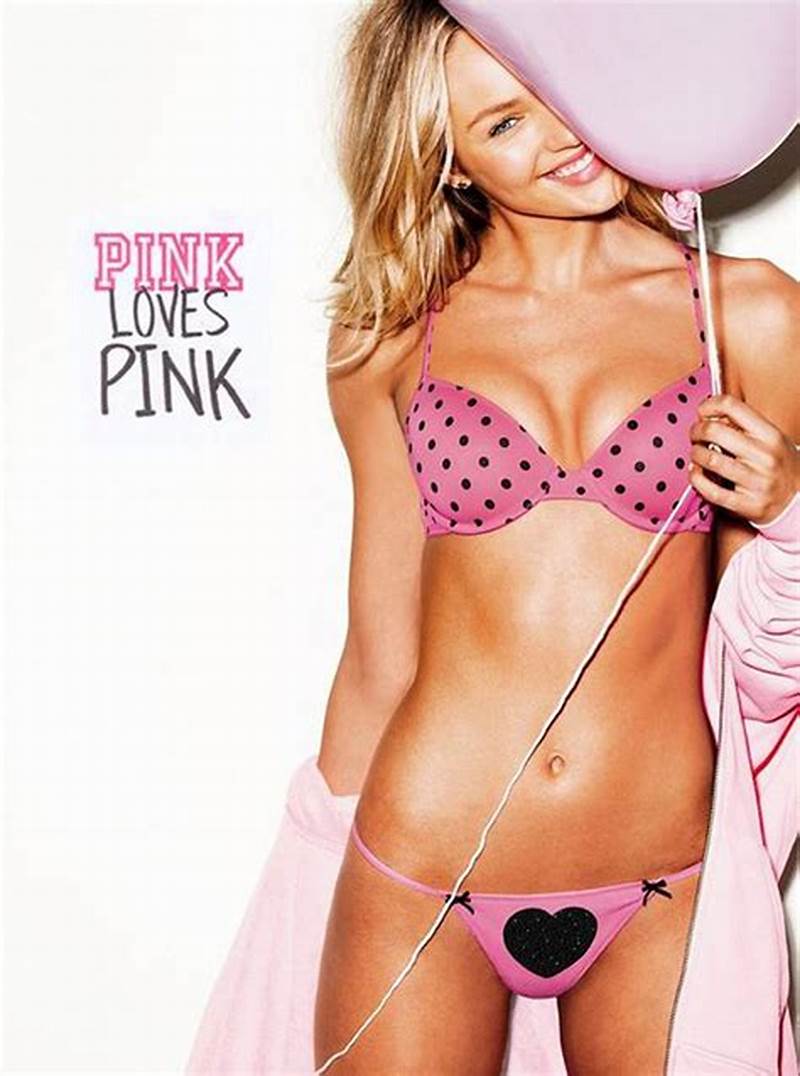 Girls How Model In Pink Catalog Victoria Secret