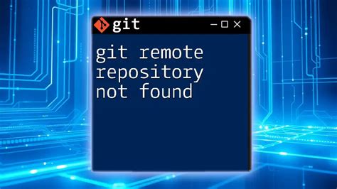Git Push ERROR Repository not found