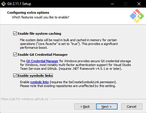 Git symbolic links in Windows