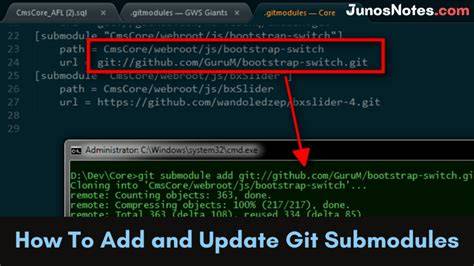 Git will not initsyncupdate new submodules