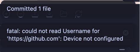 GitHub - fatal could not read Username for httpsgithubcom No such file or directory