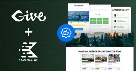 Givewp Elementor Templates